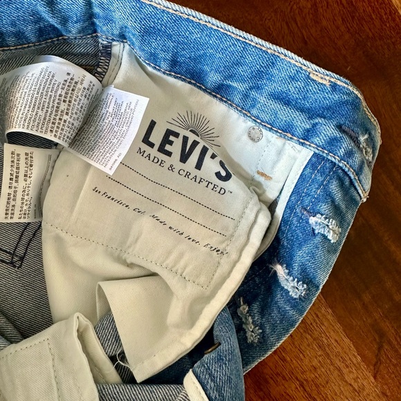 Levi’s Twig High Slim High Rise Slim Leg Ankle Fit Light Wash Button Fly Jeans - Picture 12 of 14